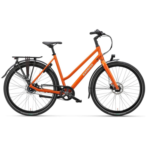 Batavus Dinsdag Exclusive Oranje Glans Dames 2024