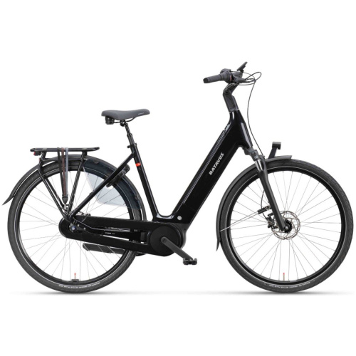 Batavus Finez E-Go Power N8 Zwart Glans Dames 2024