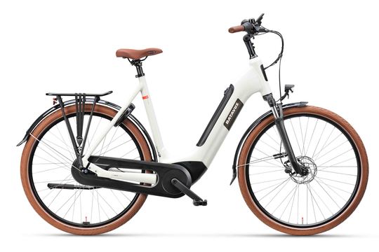 Batavus Altura E-Go Power Pro incl. 500Wh Lichtgrijs Mat Dames 2025 - Afbeelding 3