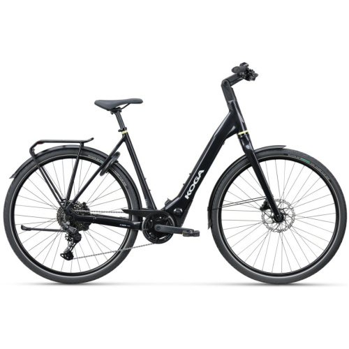 Koga E-F3 5.0 Incl. 400Wh Vulcan Black Gloss Dames 2025