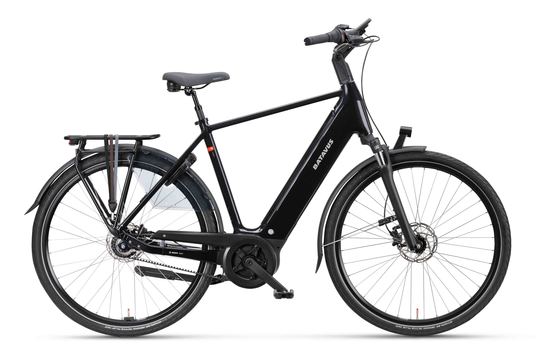 Batavus Finez E-Go Power Exclusiv Zwart Glans Heren 2024 - Afbeelding 3