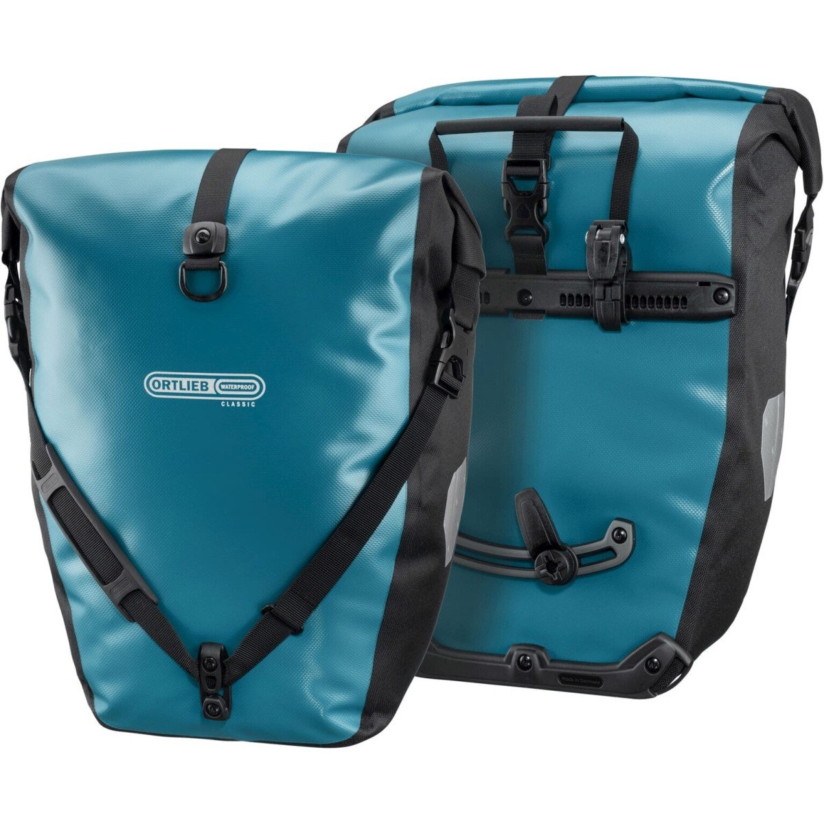 Ortlieb Tas Back Roller Classic 40L Dubbel Achter Petrol/Black Speciaal Grijs - Afbeelding 2