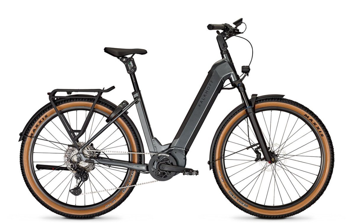 Kalkhoff ENTICE 5.B ADVANCE+ ZWART M Diamondblack Glossy Dames 2023