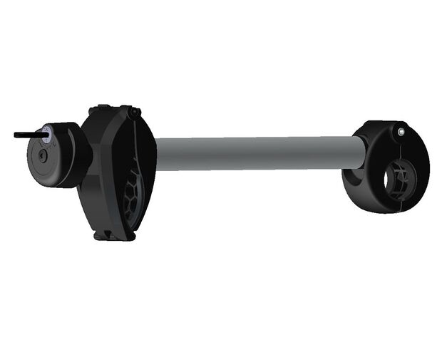 Uebler Bras de support 19900 300mm 2. Rad am 3er Träger Silver