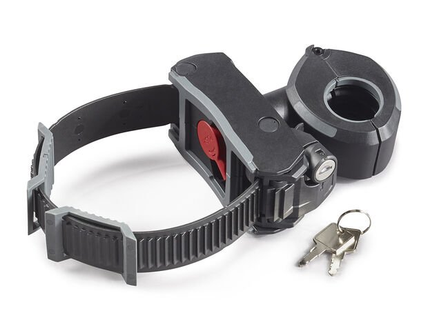 Uebler Bevestigingsarm 19960 mit Zahnband, für 1. Fahrrad Zwart