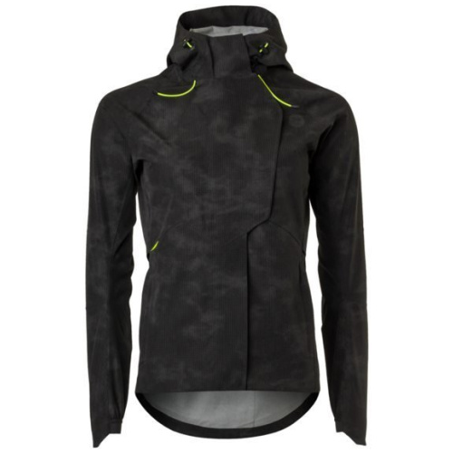 Agu tech rain jacket commuter women reflection bla Zwart