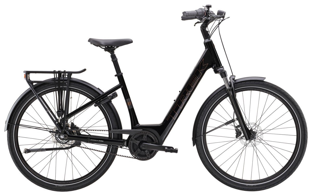 Trek District+ 2 Belt Lowstep TREK BLACK Dames 2025