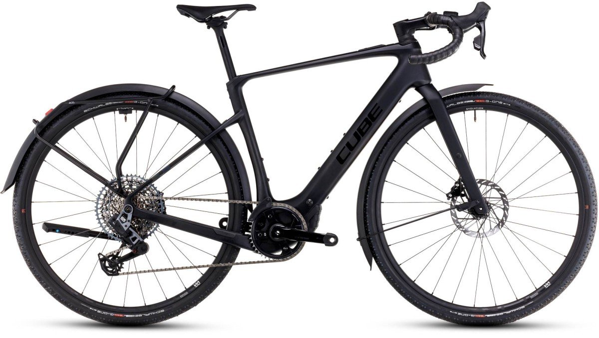 Cube NUROAD HYBRID C:62 SLX FE 400X Carbon/glossy Heren 2025