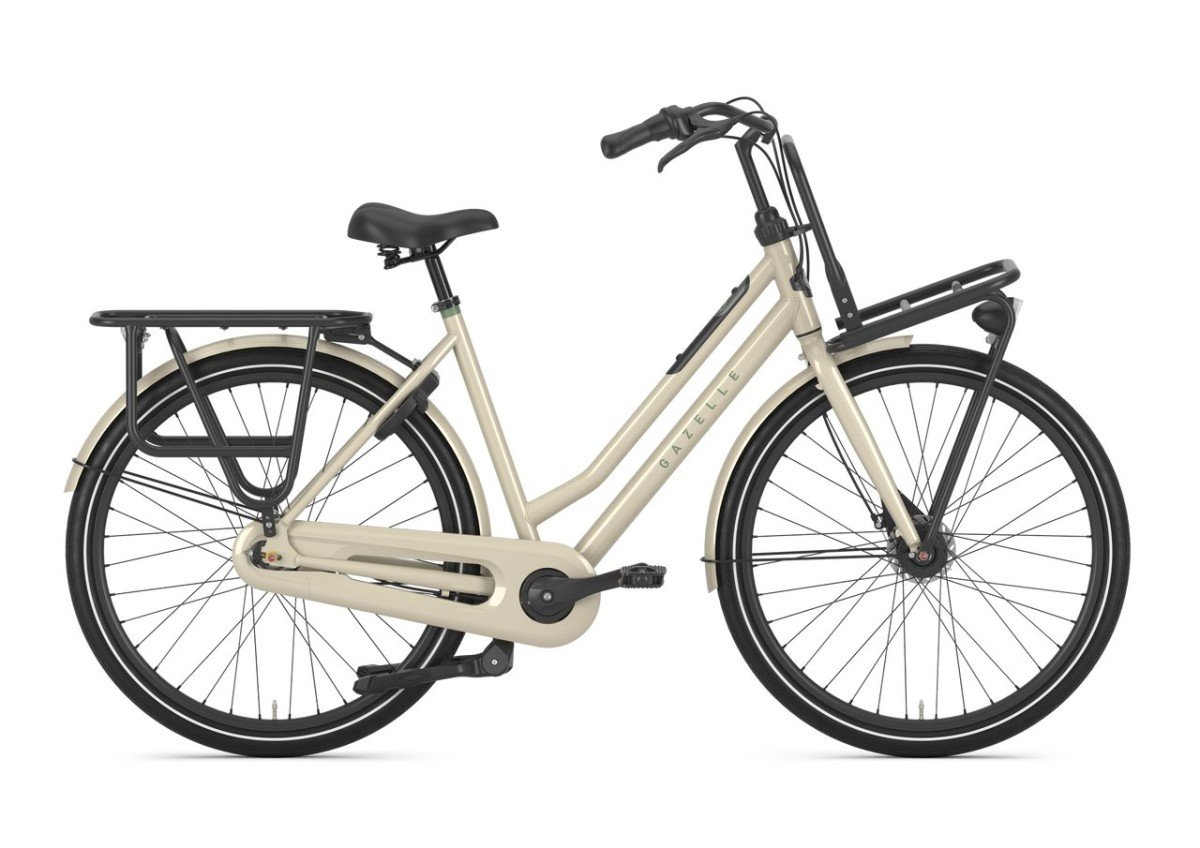 Gazelle HeavyDutyNL Caramel Khaki Glans Dames 2025