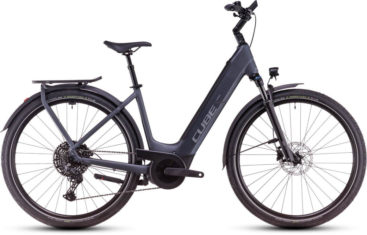 Cube TOURING HYBRID PRO 625 Metallicgrey/chrome Lageinstap 2025 - Afbeelding 3