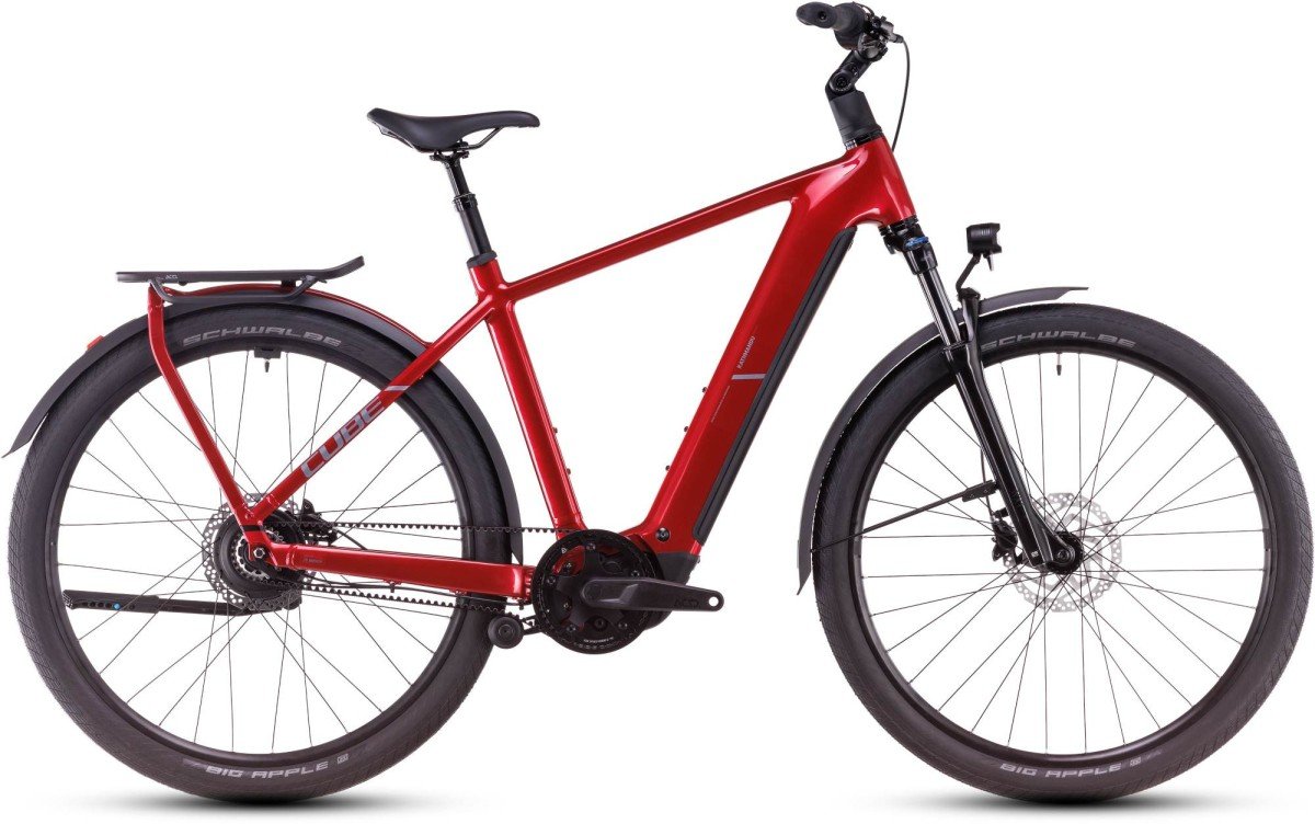 Cube KATHMANDU HYBRID COMFORT PRO Electricred/red HEREN 2025