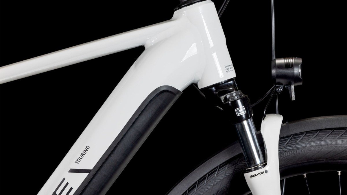 Cube TOURING HYBRID ONE 625 Cotton/black Heren 2025