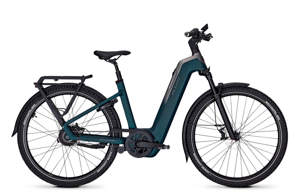 Kalkhoff ENTICE 5+ ADVANCE BELT Darksprings / Jetgrey Matt 2025