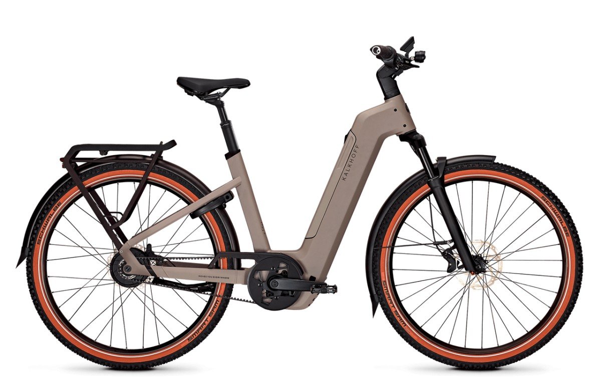 Kalkhoff ENTICE 5+ ADVANCE BELT Moonstonegrey Matt 2025