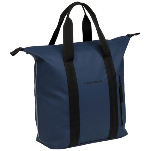 New Looxs Tas Odense Kota Shopper 24L Enkel Achter Donkerblauw Dark Blue