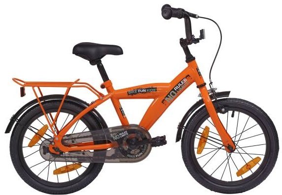 Bike Fun No Limit 16 inch Oranje Jongens 2025 - Afbeelding 2