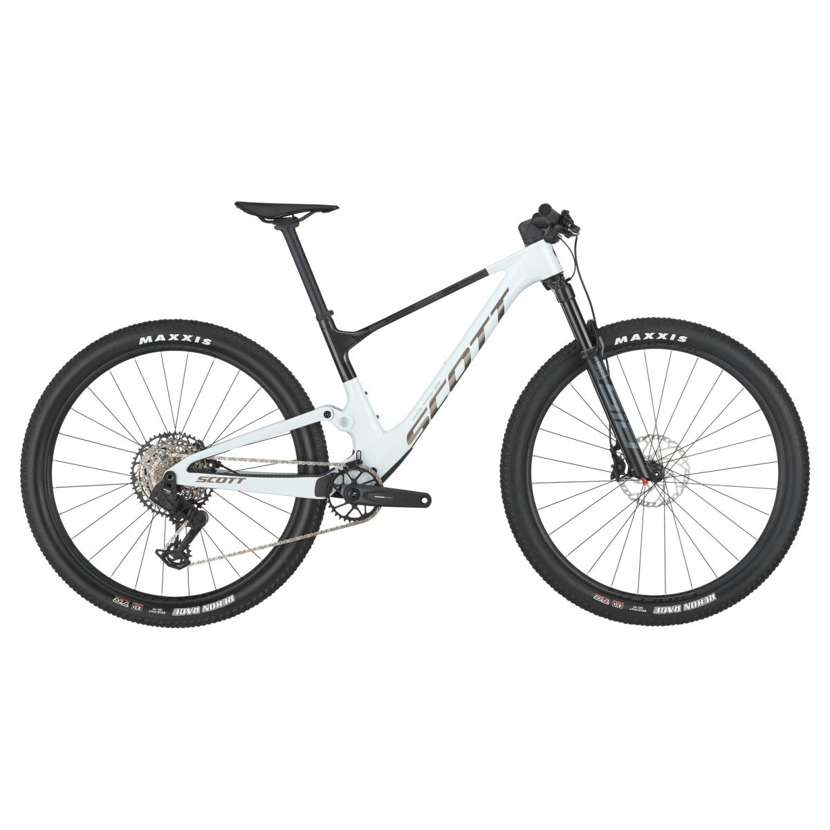 Scott Spark RC Team Cumulus White/carbon Black 2025