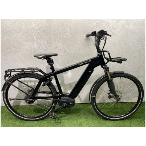 Riese & Muller New Charger 500Wh. Zwart Heren 2019