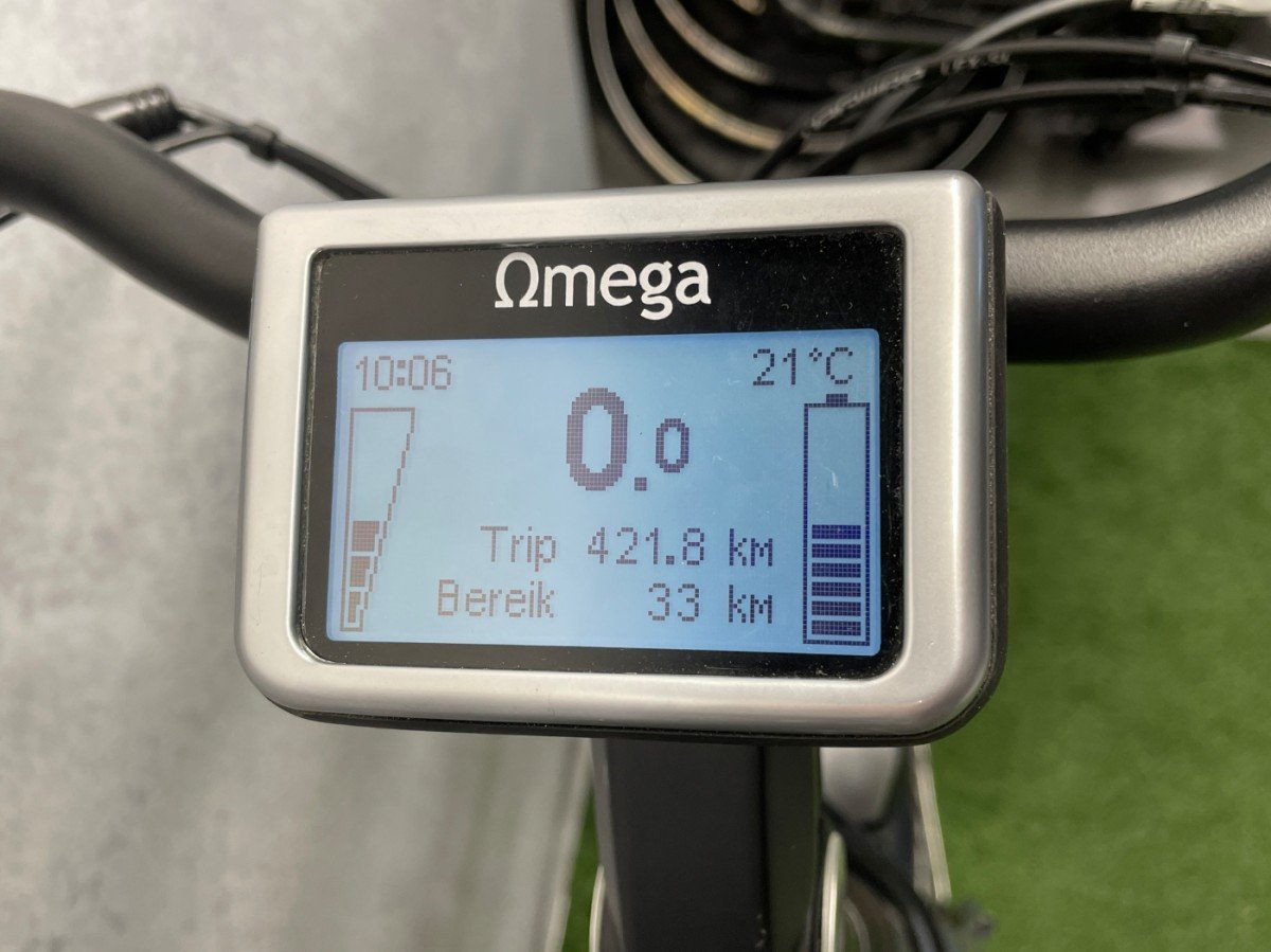 Rih X-Omega 3 (500Wh) (8) Mat Zilverblauw Dames 2021 - Afbeelding 5