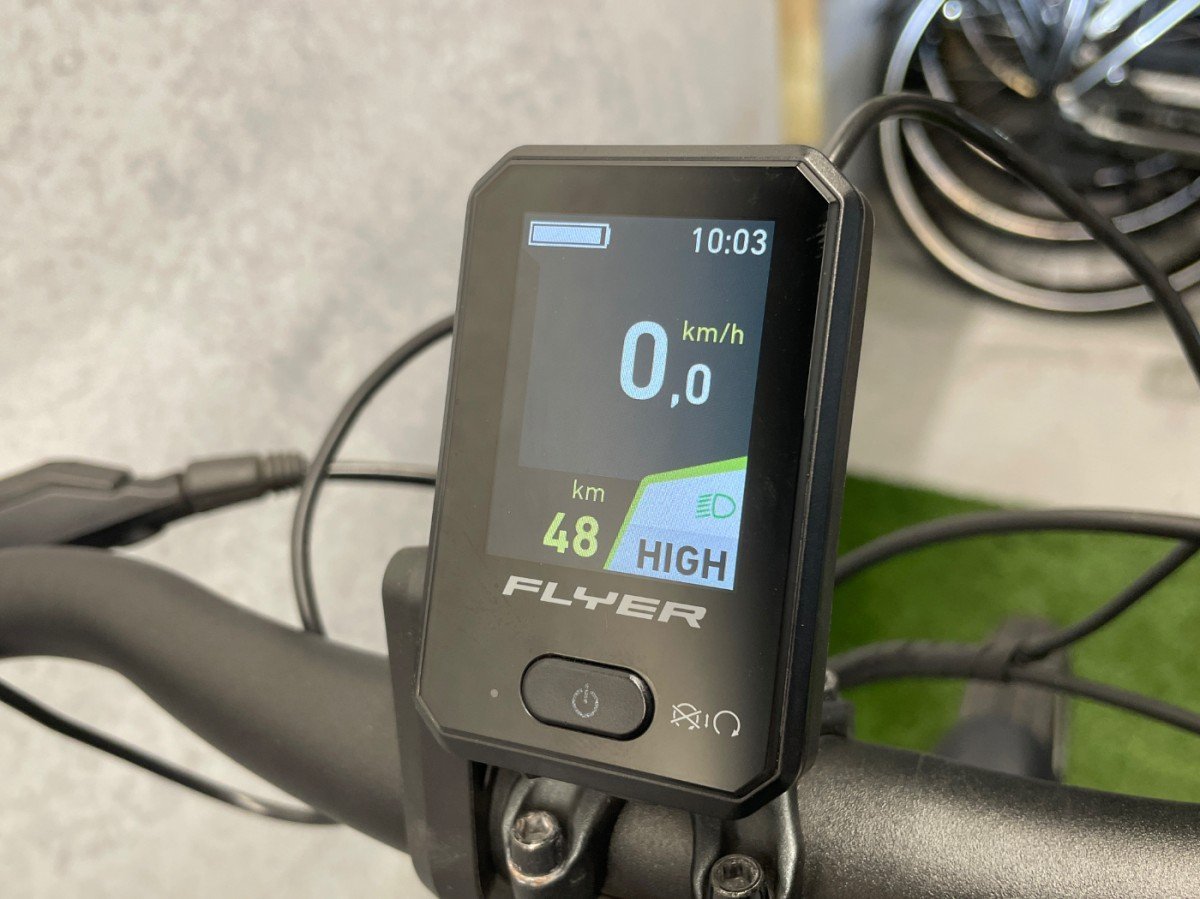 Flyer Upstreet 7.03 600Wh Antraciet Dames 2019 - Afbeelding 6