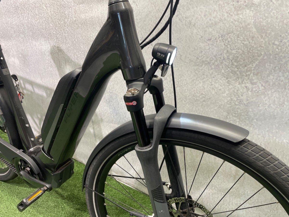 Flyer Upstreet 7.03 600Wh Antraciet Dames 2019 - Afbeelding 3