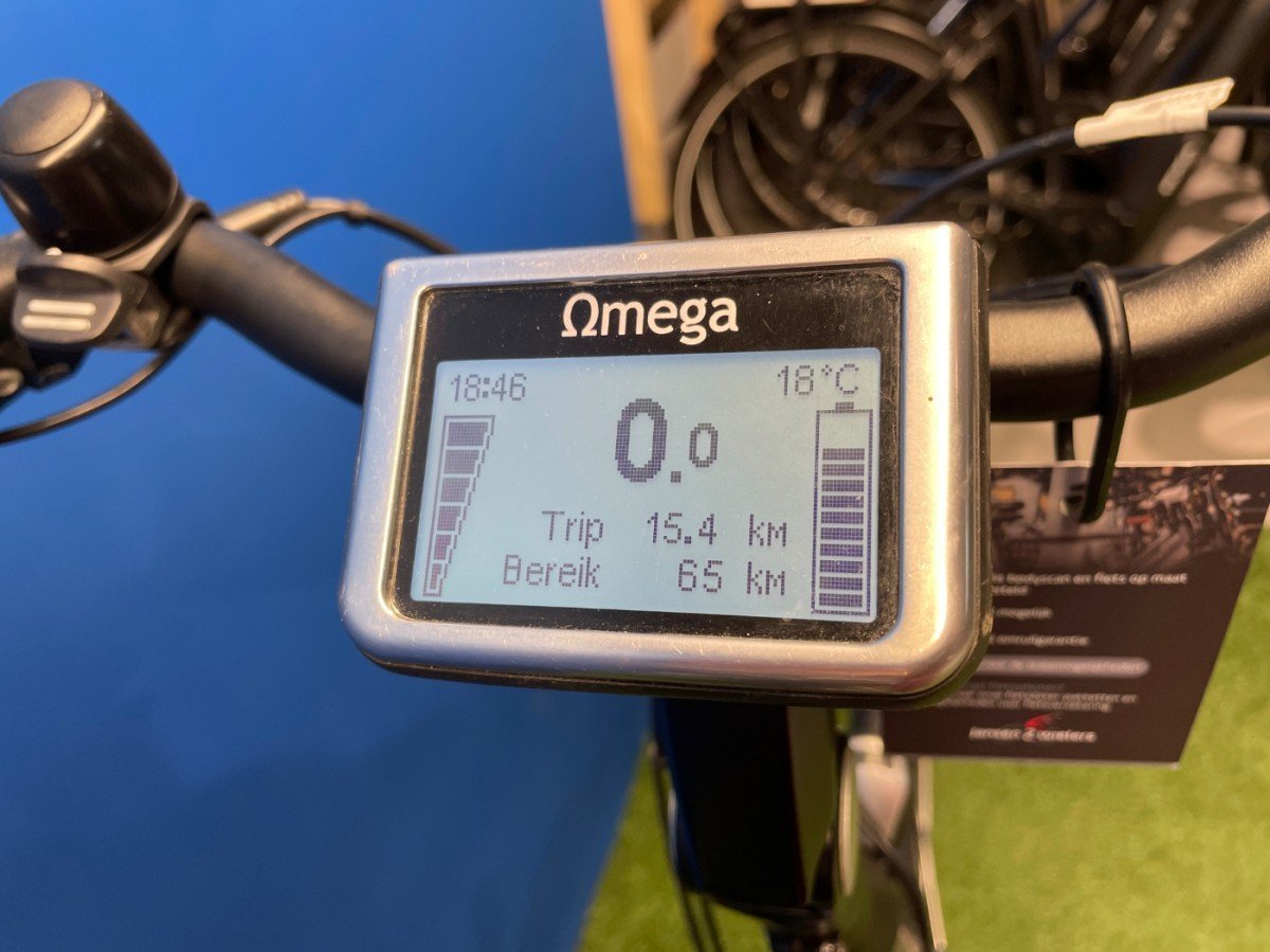 Rih X-Omega 500Wh (4) Mat Zilverblauw Dames 2020 - Afbeelding 5