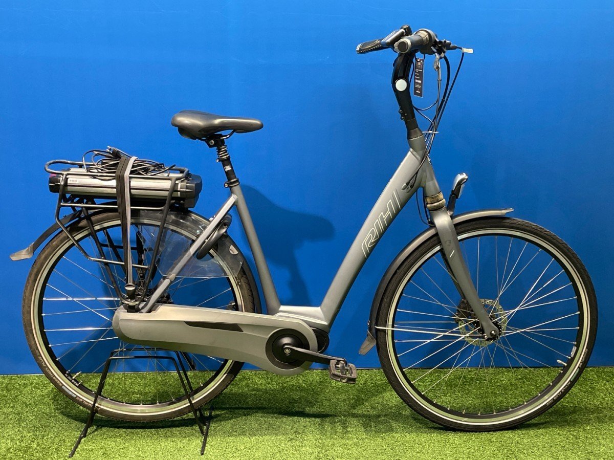 Rih X-Omega 500Wh (4) Mat Zilverblauw Dames 2020