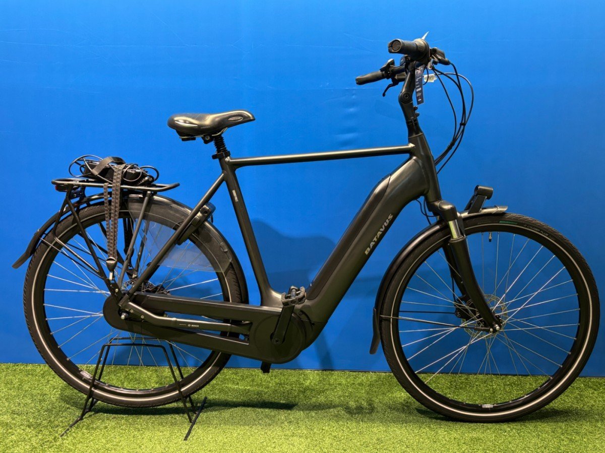 Batavus Finez E-go Power 500Wh Smoking Zwart Mat Heren 2021