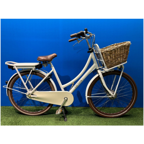 Cortina E-U4 Transport 484Wh White Pearl Gloss Dames 2021