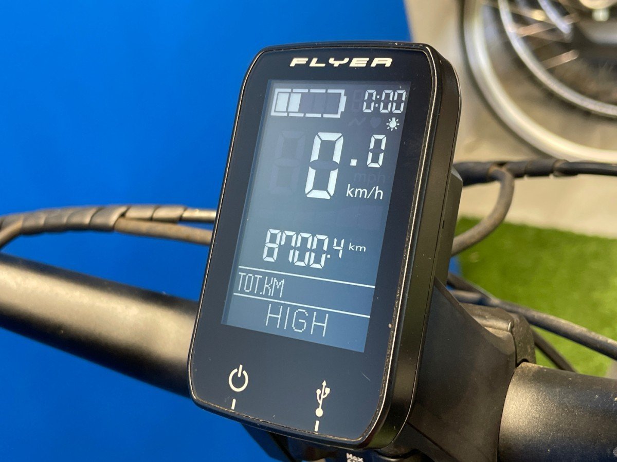 Flyer C8-1 540Wh Zwart Dames 2017 - Afbeelding 5