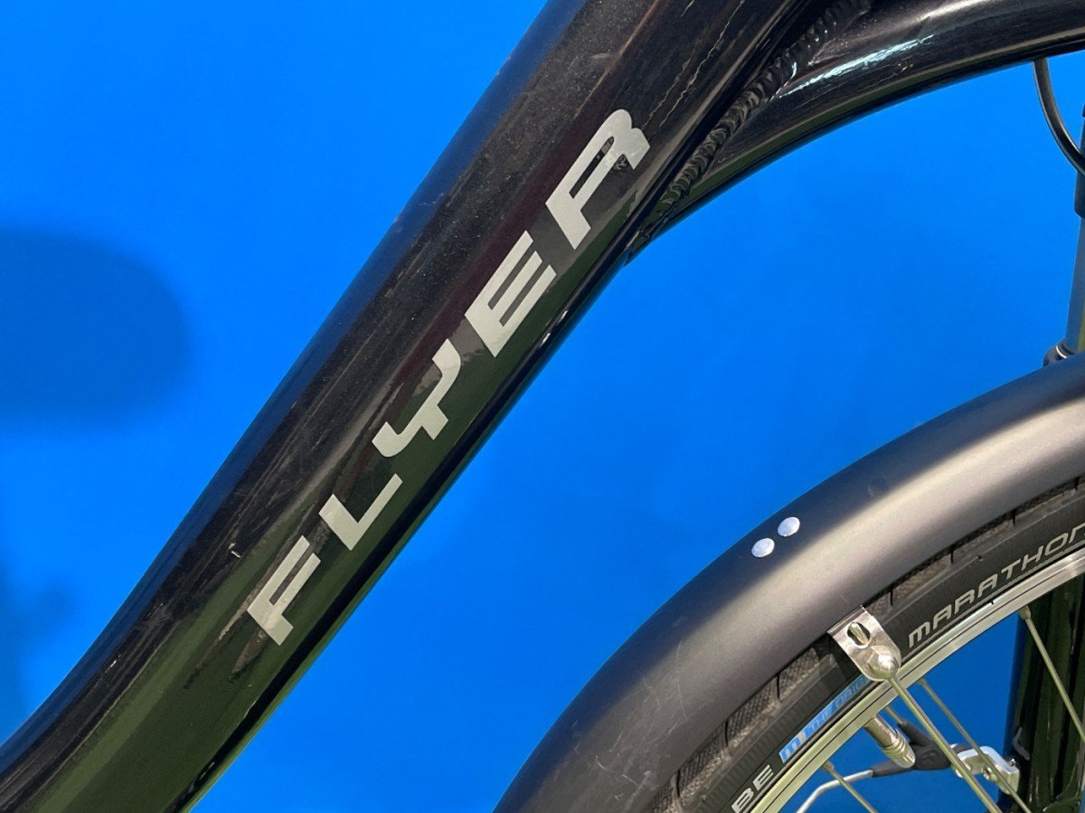 Flyer C8-1 540Wh Zwart Dames 2017 - Afbeelding 3