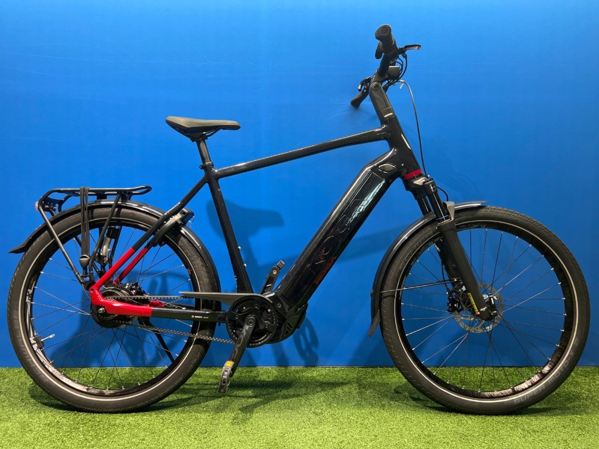 Koga Pace B10 625Wh Panther Black/Sienna Red Heren 2024