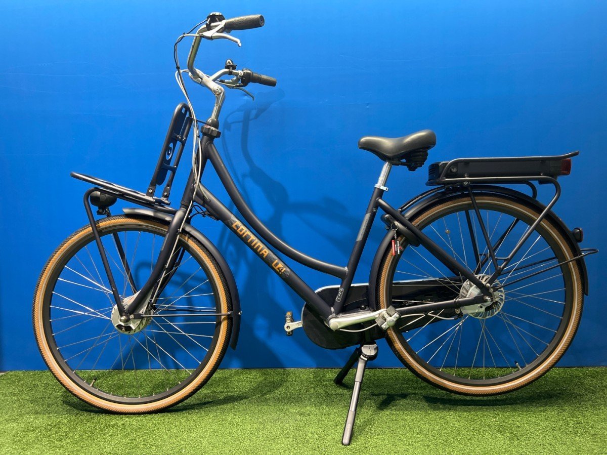 Cortina E-U4 Transport Family 400Wh Dark Grey Matte Dames 2020 - Afbeelding 3