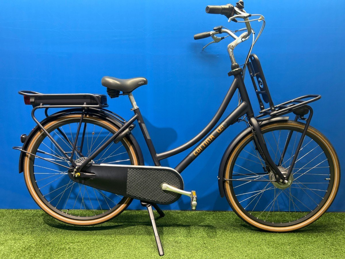 Cortina E-U4 Transport Family 400Wh Dark Grey Matte Dames 2020