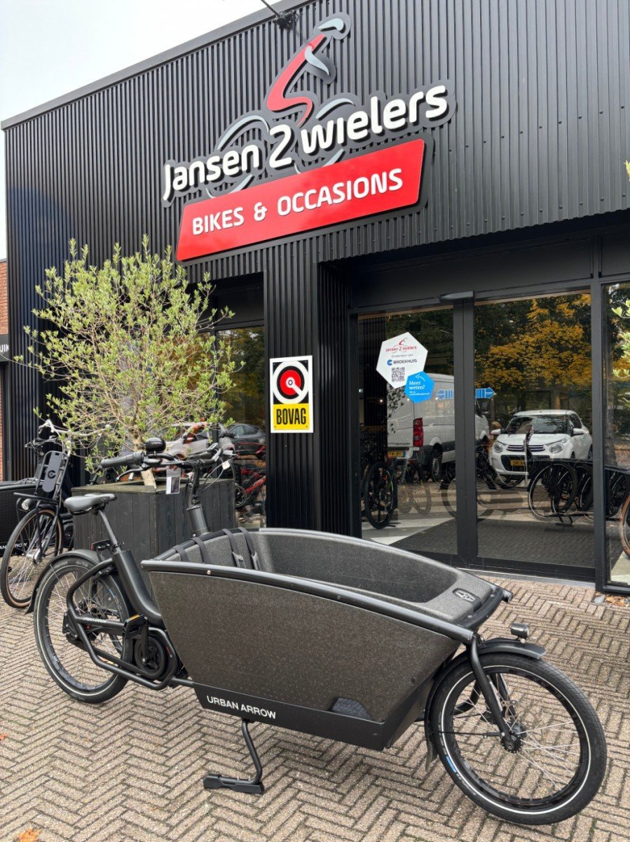 Urban Arrow Family Bosch active plus 400Wh Zwart Dames 2022