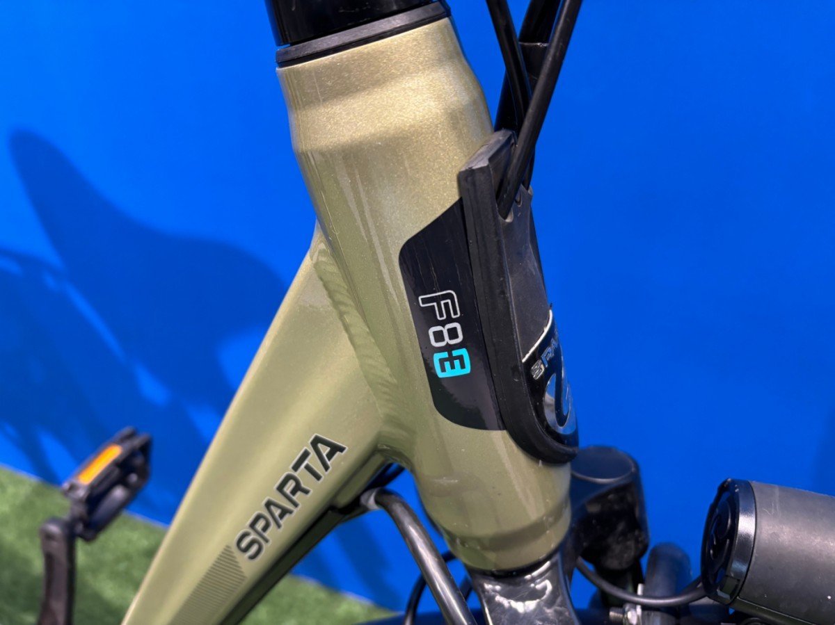 Sparta a-Lane F8e incl. 500wh Opalgreen Gloss Lage instap 2021 - Afbeelding 3