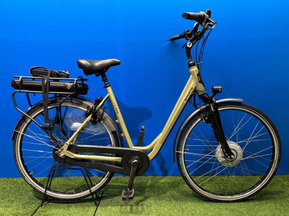 Sparta a-Lane F8e incl. 500wh Opalgreen Gloss Lage instap 2021