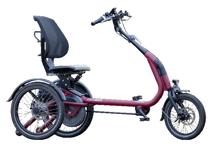 Van Raam Easy Rider Compact driewielfiets Wijnrood Mat 2025
