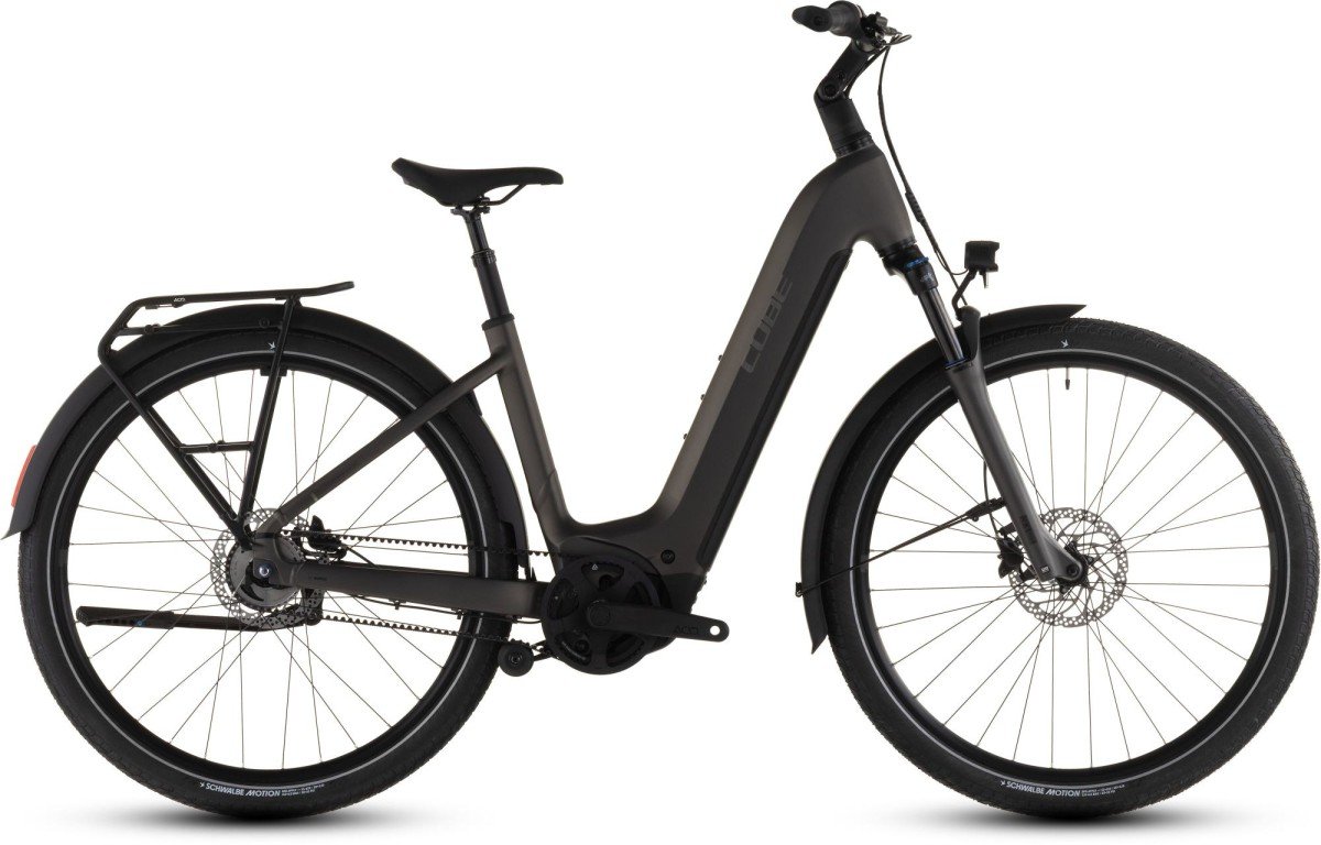 Cube TOURING HYBRID COMFORT SLX 800 CHARCOAL/CHROME Lageinstap 2026