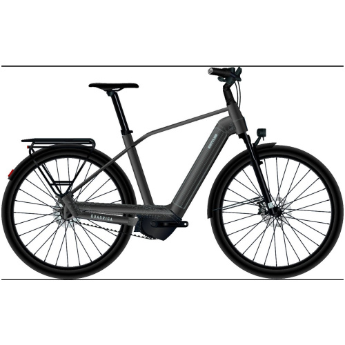 Kettler Quadriga P5 Belt FL (625Wh) Granite Grey Heren 2025