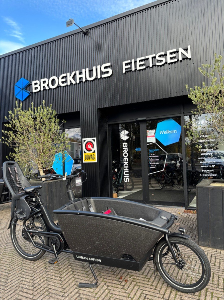 Urban Arrow Family Bosch active plus 400Wh Zwart Dames 2022 - Afbeelding 6