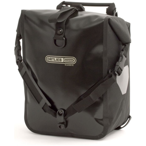 Ortlieb Tas Roller Classic QL2.1 25L Voorvork Enkel Zwart