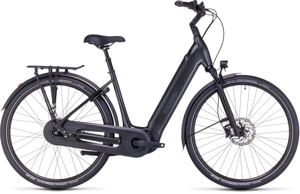 Cube SUPREME HYBRID EX 625 Grey/black Lageinstap 2024