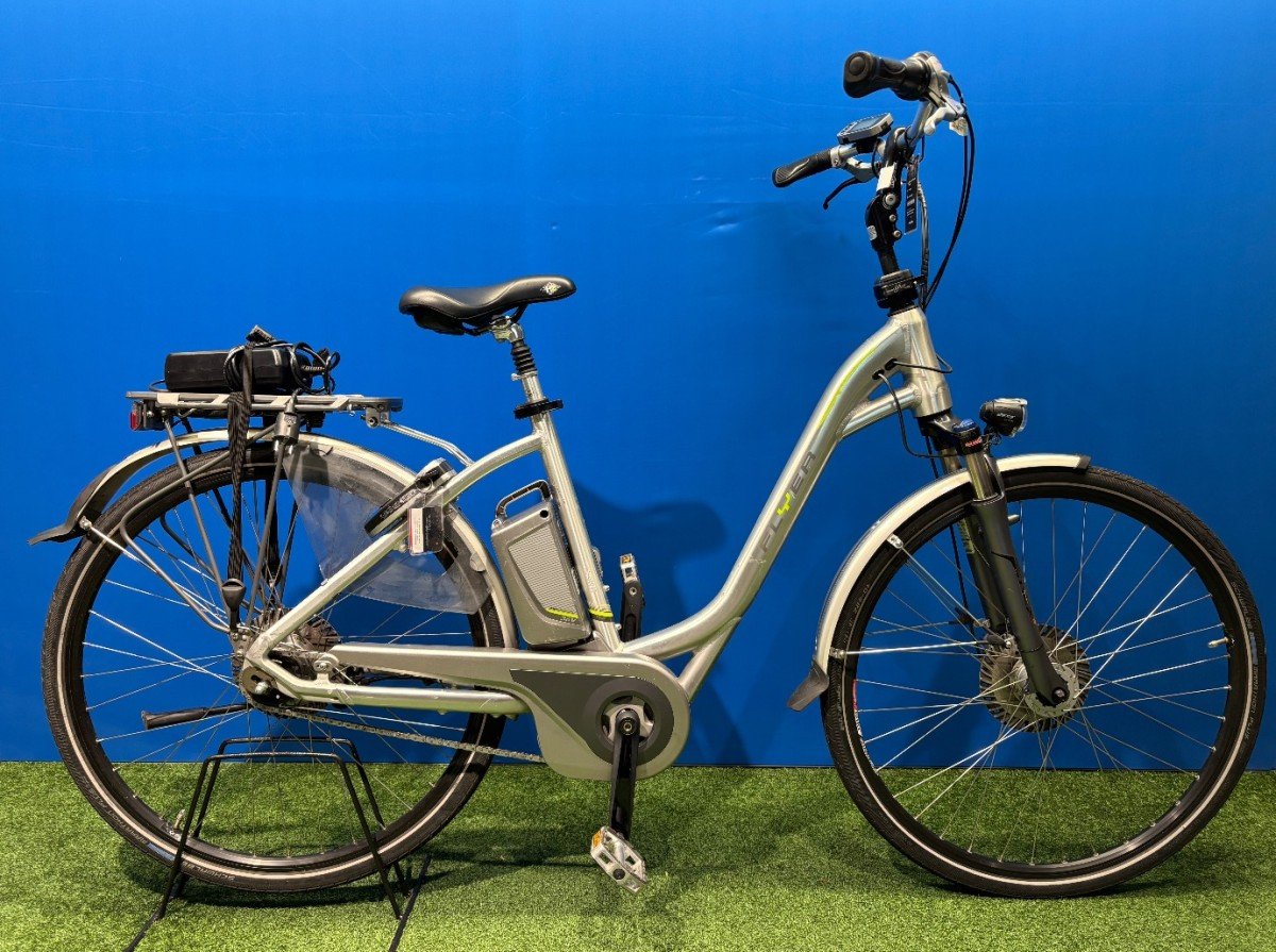 Flyer T8 15ah 36v 540Wh - MEENEEMPRIJS Zilver Dames