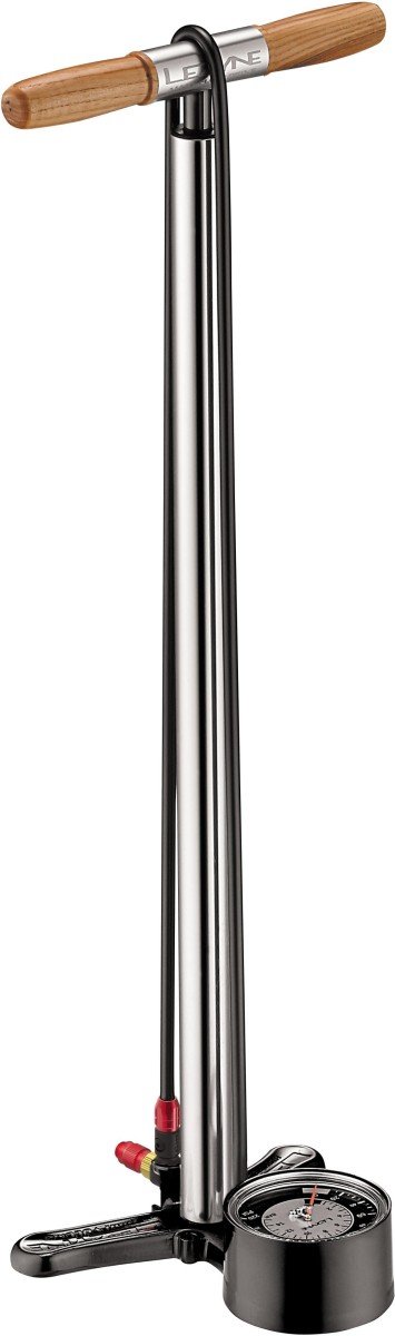 Lezyne ALLOY FLOOR DRIVE TALL SILVER/HI GLOSS