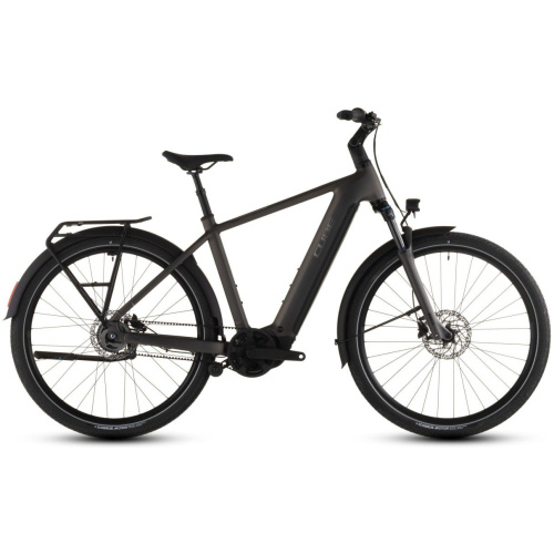 Cube TOURING HYBRID COMFORT SLX 800 CHARCOAL/CHROME Heren 2026