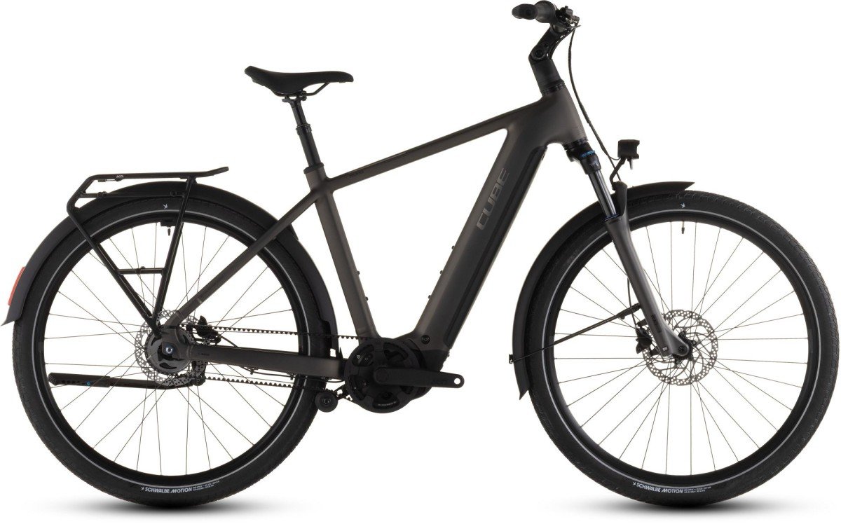 Cube TOURING HYBRID COMFORT SLX 800 CHARCOAL/CHROME Heren 2026