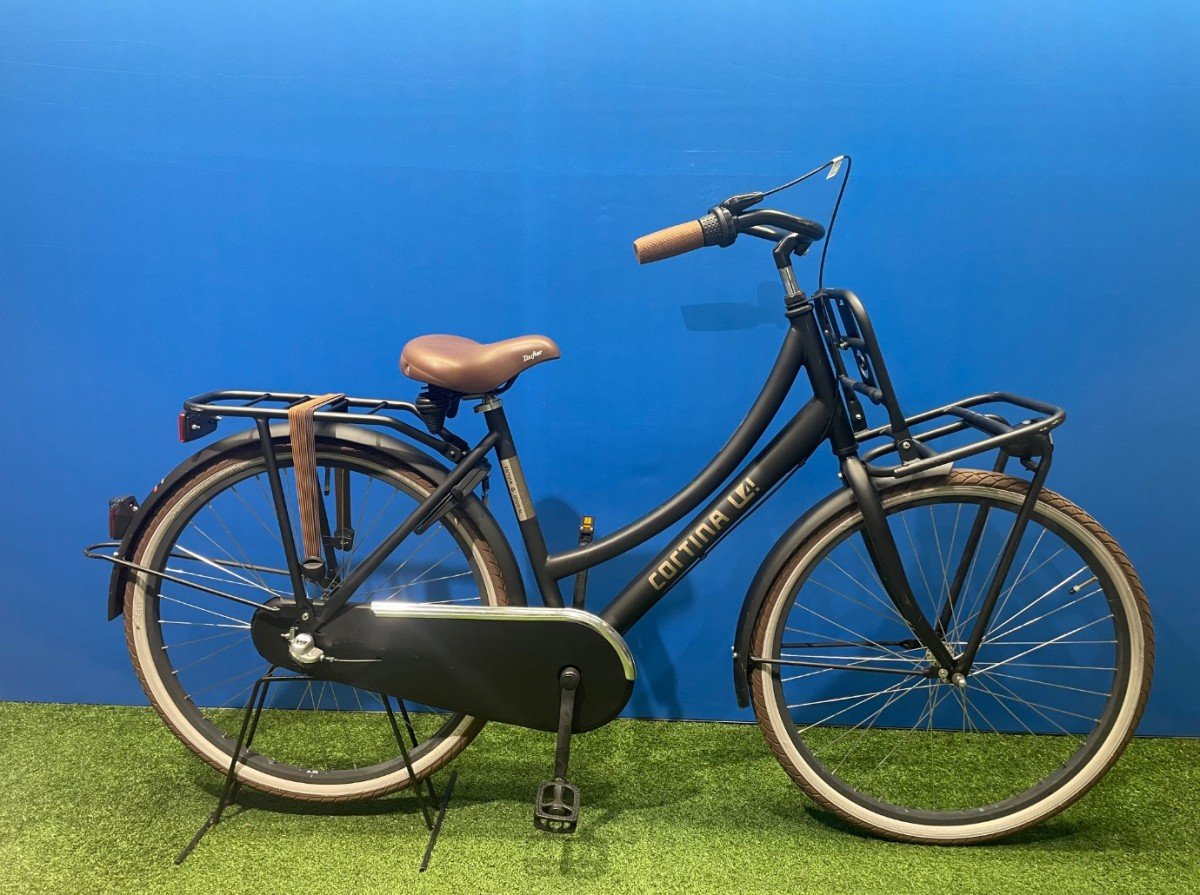 Cortina U4 Transport Mini 26 Jet Black Matt Meisjes 2023