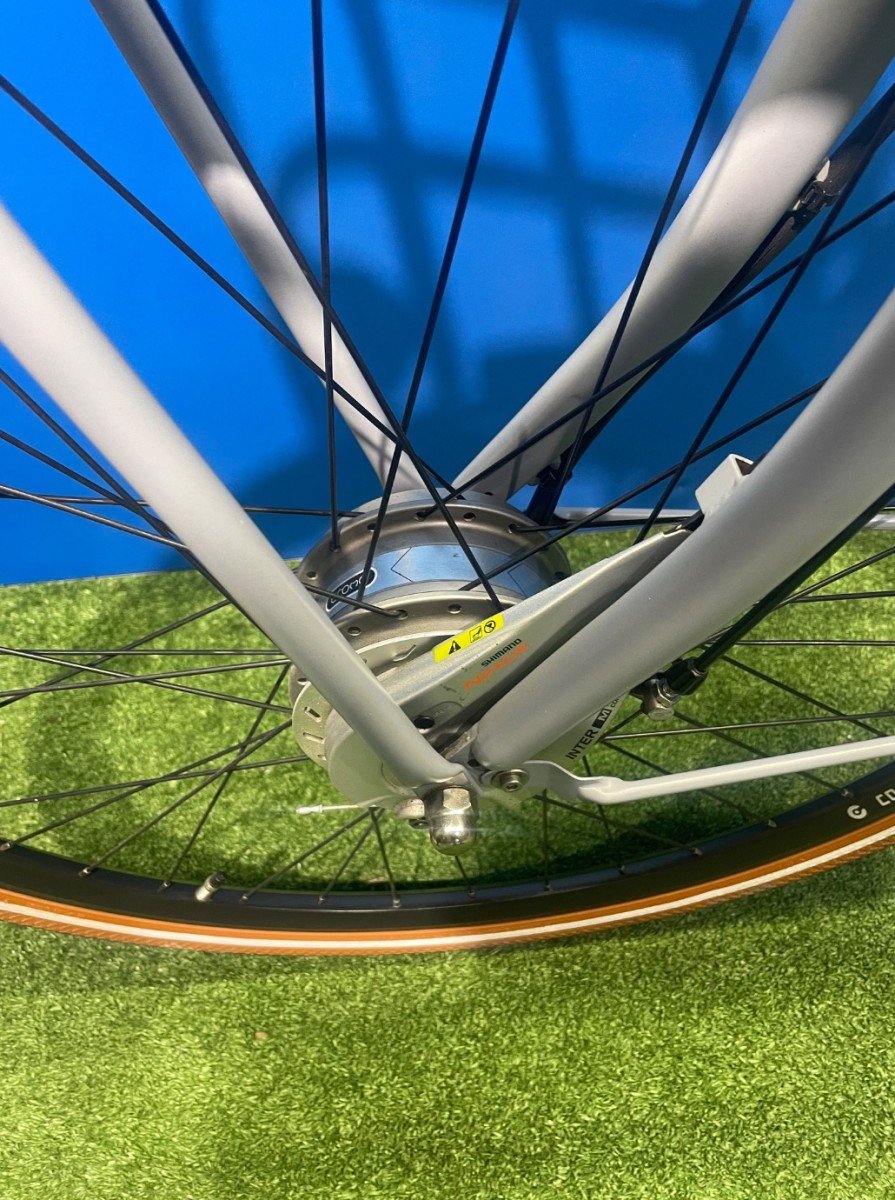 Cortina E-u4 Transport 400Wh Neutral Grey Matt Dames 2023 - Afbeelding 5