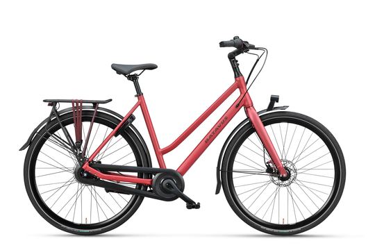 Batavus Dinsdag Donkerrood Mat Dames 2025 - Afbeelding 3